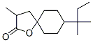 8-(1,1-dimethylpropyl)-3-methyl-1-oxaspiro[4.5]decan-2-one Struktur