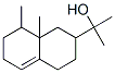 1,2,3,4,6,7,8,8a-octahydro-alpha,alpha,8,8a-tetramethylnaphthalene-2-methanol Struktur