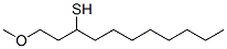 1-methoxyundecane-3-thiol Struktur