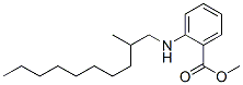 methyl 2-[(2-methyldecyl)amino]benzoate Struktur