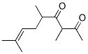 3,5,8-trimethylnon-7-ene-2,4-dione Struktur