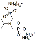 tetraammonium [[(1-methylethyl)imino]bis(methylene)]bisphosphonate Struktur