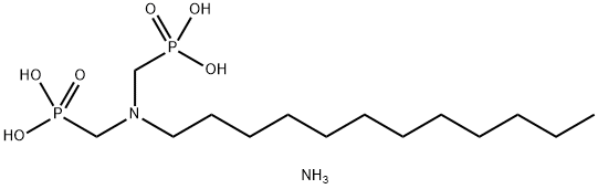 tetraammonium [(dodecylimino)bis(methylene)]bisphosphonate Struktur