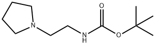 1-(2-N-Boc-AMinoethyl)pyrrolidine Struktur