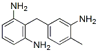 2-[(3-amino-4-methylphenyl)methyl]benzene-1,3-diamine Struktur