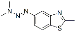 Benzothiazole, 5-(3,3-dimethyl-1-triazeno)-2-methyl- (7CI) Struktur