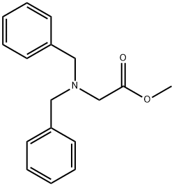 N,N-DIBENZYL GLYCINE METHYL ESTER Struktur