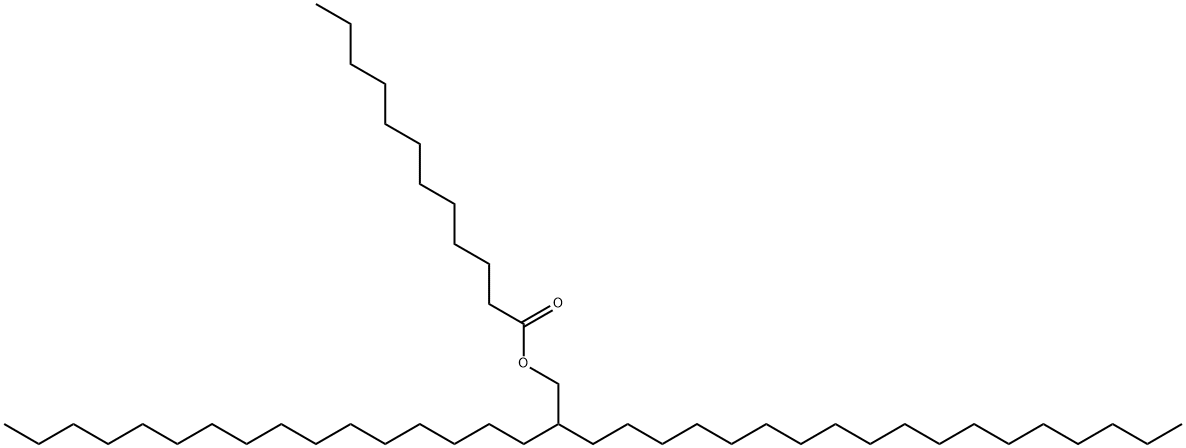 2-hexadecylicosyl laurate Struktur