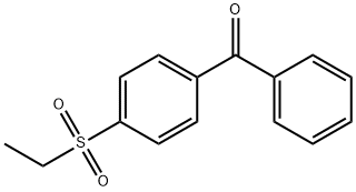 4-ethylsulphonylbenzophenone Struktur