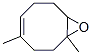 1,4-dimethyl-9-oxabicyclo[6.1.0]non-4-ene Struktur