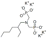 [[(2-ethylhexyl)imino]bis(methylene)]bisphosphonic acid, potassium salt Struktur