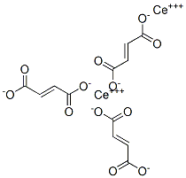 cerium(III) 2-butenedioate  Struktur