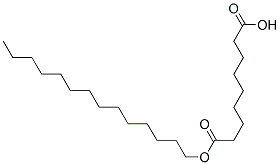 tetradecyl hydrogen azelate Struktur