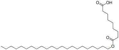 docosyl hydrogen azelate Struktur