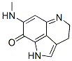 Pyrrolo[4,3,2-de]quinolin-8(1H)-one,  3,4-dihydro-7-(methylamino)- Struktur