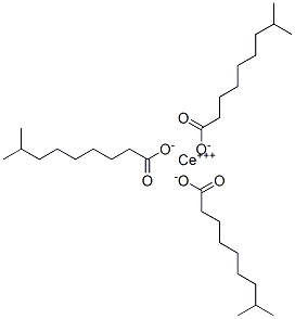 cerium(III) isodecanoate  Struktur