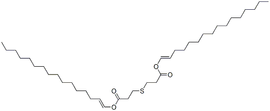 dihexadecenyl 3,3'-thiobispropionate Struktur