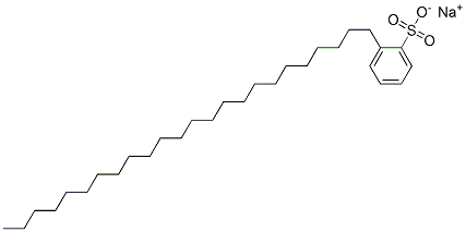 sodium tetracosylbenzenesulphonate Struktur