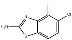 2-BenzothiazolaMine, 5-chloro-4-fluoro- Struktur