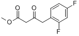 4-(2,4-DIFLUORO-PHENYL)-3-OXO-BUTYRIC ACID METHYL ESTER