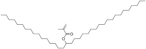 (hexadecyl)icosyl methacrylate  Struktur