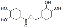 (3,4-dihydroxycyclohexyl)methyl 3,4-dihydroxycyclohexanecarboxylate Struktur