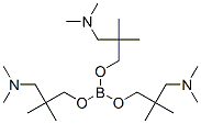 tris[3-(dimethylamino)-2,2-dimethylpropyl] orthoborate Struktur