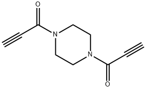 Piperazine, 1,4-dipropioloyl- (7CI) Struktur