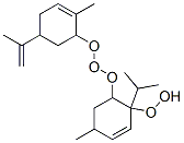 p-menthadienhydroperoxide,(E)-p-mentha-6,8-dien-2-hydroperoxide Struktur