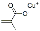 copper(1+) methacrylate Struktur