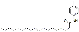 N-(4-methylphenyl)-9-octadecenamide Struktur