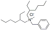 benzylbis(2-ethylhexyl)methylammonium chloride Struktur