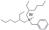 benzylbis(2-ethylhexyl)methylammonium bromide  Struktur