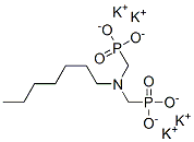 tetrapotassium [(heptylimino)bis(methylene)]bisphosphonate Struktur