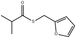 S-furfuryl 2-methylpropanethioate Struktur