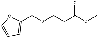 METHYL 3-(FURFURYLTHIO)PROPIONATE Struktur