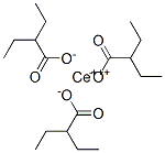 cerium tris(2-ethylbutyrate) Struktur