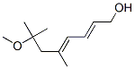 7-methoxy-5,7-dimethyl-2,4-octadien-1-ol Struktur