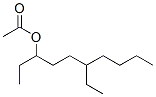 1,4-diethyloctyl acetate Struktur