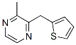 2-methyl(2-thienylmethyl)pyrazine Struktur