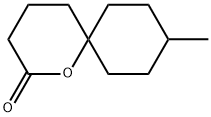 9-methyl-1-oxaspiro[5.5]undecan-2-one Struktur