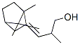 3-(2-bornylidene)-2-methylpropanol Struktur