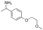 1-[4-(2-Methoxy-ethoxy)-phenyl]-ethylamine Struktur