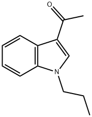 1-(1-Propyl-1H-indol-3-yl)ethanone Struktur