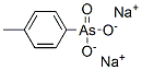 disodium p-tolylarsonate Struktur