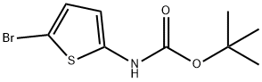 (5-BROMO-THIOPHEN-2-YL)-CARBAMIC ACID TERT-BUTYL ESTER Struktur