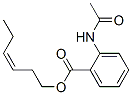 (Z)-hex-3-enyl 2-(acetylamino)benzoate Struktur