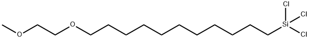 METHOXYETHOXYUNDECYLTRICHLOROSILANE Struktur