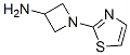3-Azetidinamine,  1-(2-thiazolyl)- Struktur