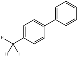 4-METHYL-D3-DIPHENYL Struktur